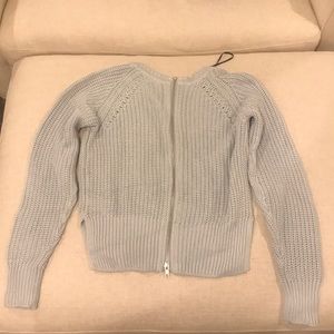 H&M zip up sweater